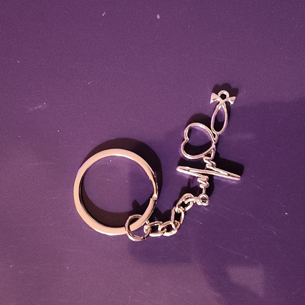 Heartbeat keychain